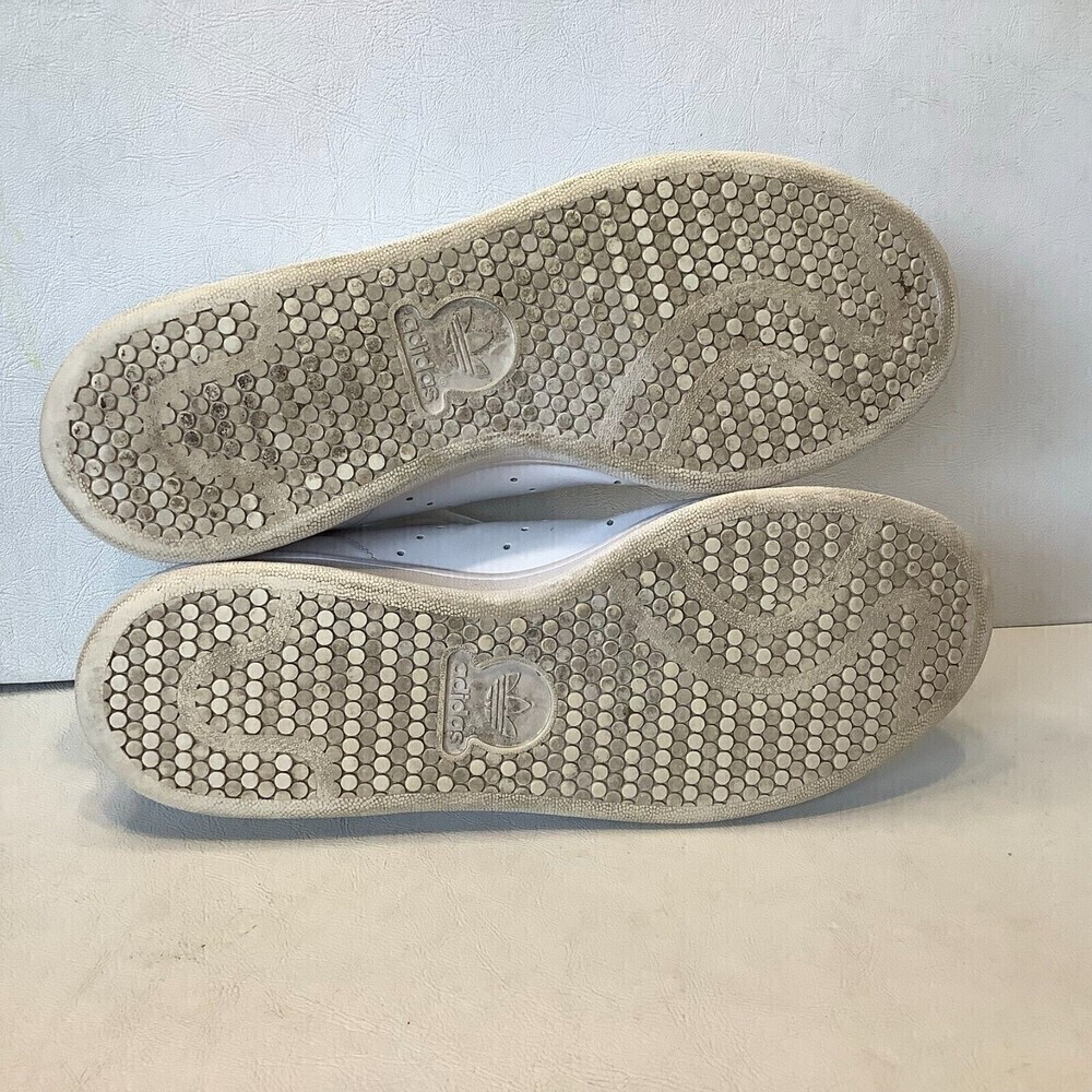 Women's Adidas Stan Smith White/Green Athletic Shoes Lace Up Size 9 APC011001 - Picture 11 of 12